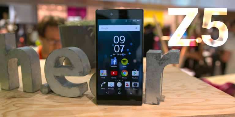 Xperia Z5 с 4К разрешением разочаровала журналистов