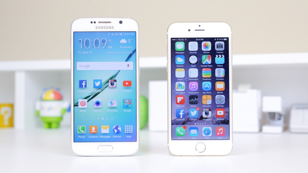 iPhone 6s по некоторым параметрам уступает Galaxy S6
