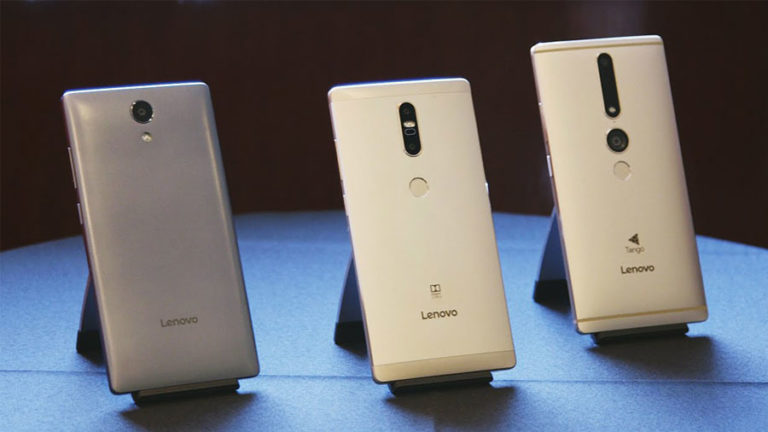 Lenovo представила смартфоны с технологией Project Tango