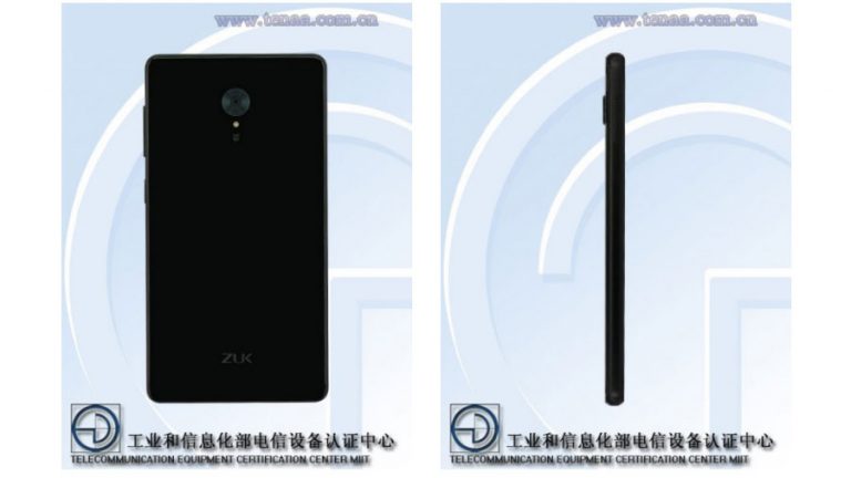 ZUK Edge с изогнутым дисплеем проходит сертификацию в TENAA