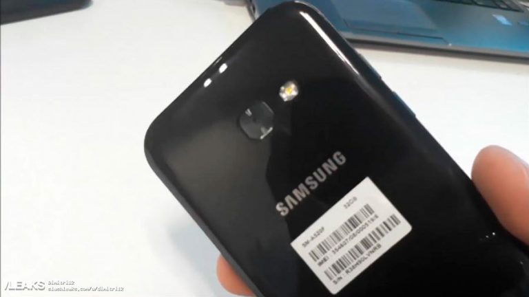 Samsung Galaxy A5 (2017) появился на фото