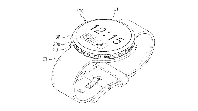 Samsung готовит новые часы с поворотной гранью