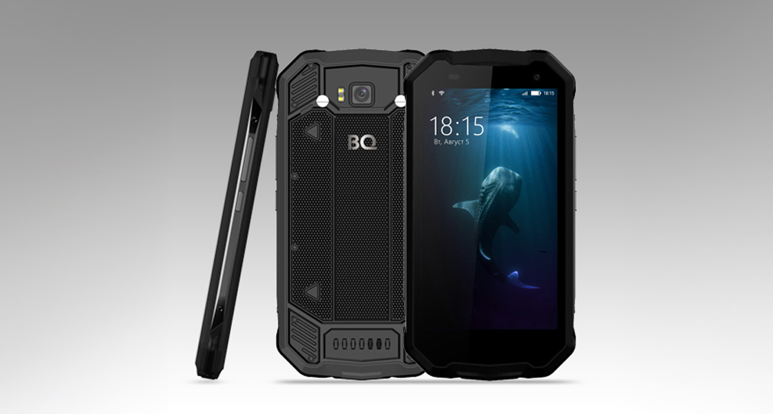 BQ Mobile представила супер прочный смартфон BQ-5033 Shark