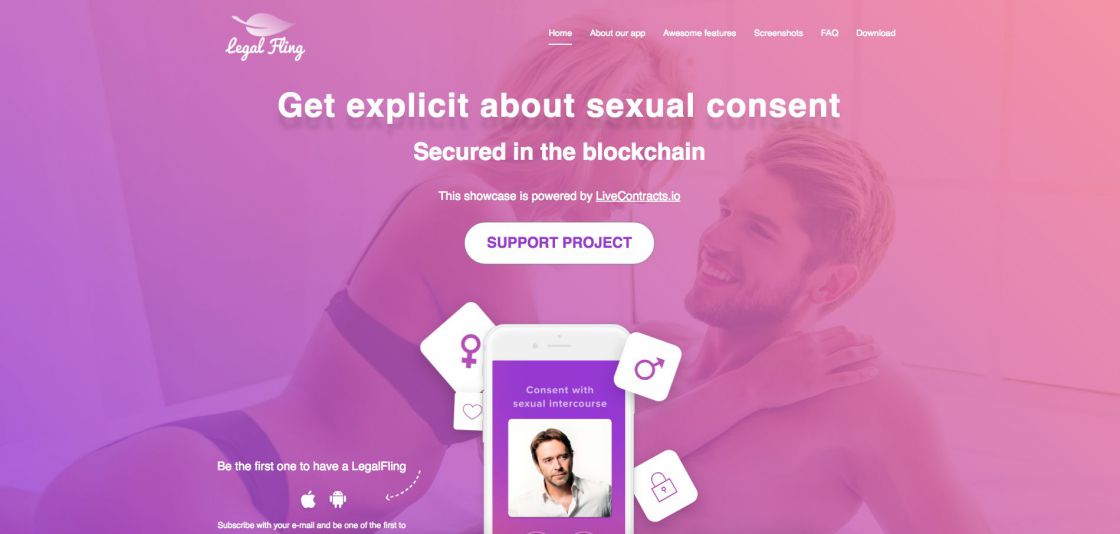В Голландии можно узаконить согласие на секс через приложение