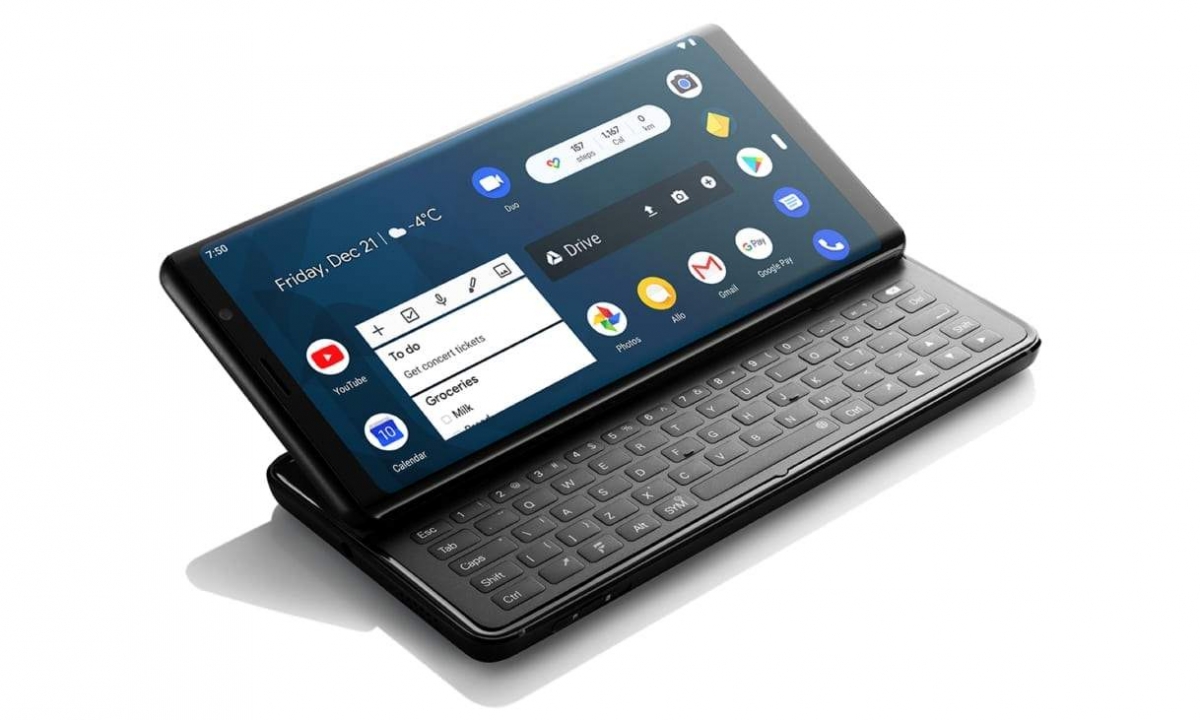 На нотках ностальгии: показан смартфон с QWERTY-клавиатурой | The GEEK