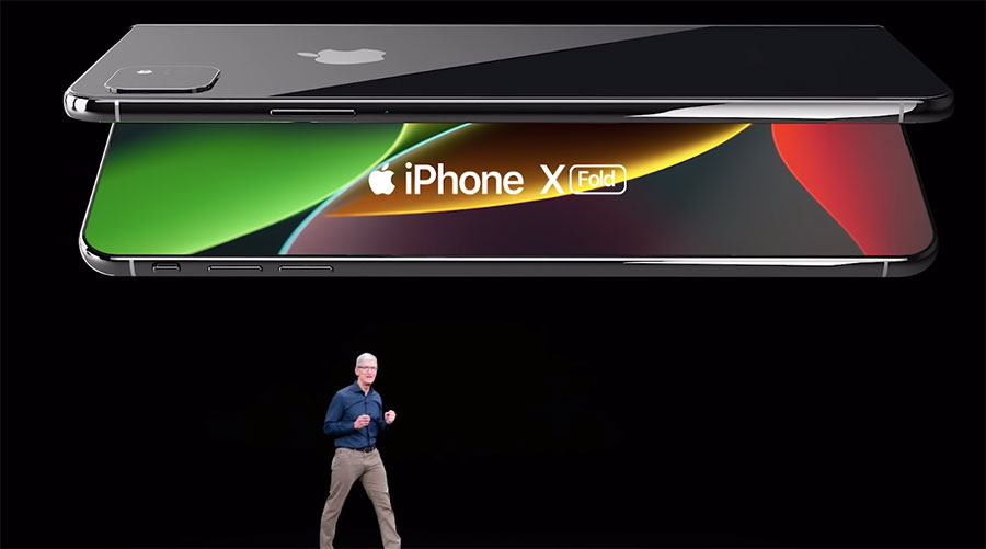 iphone x fold