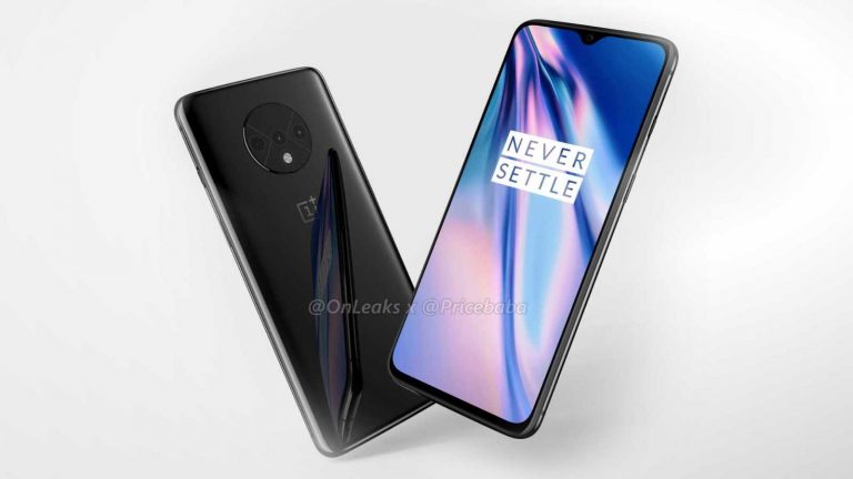 OnePlus 7T показали на рендерах