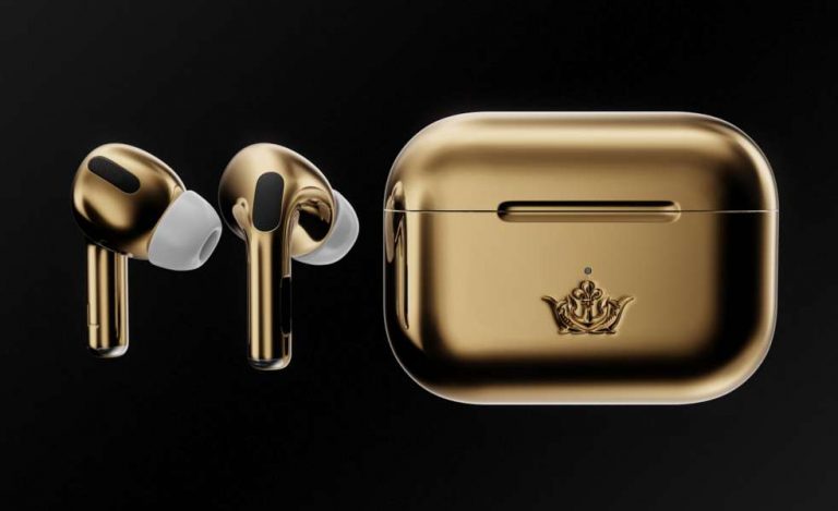 Caviar Airpods Pro Gold 1