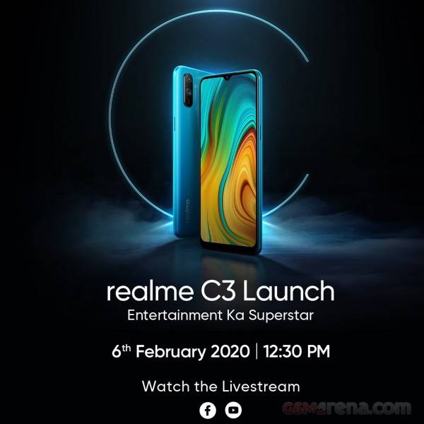 Realme C3 Launch