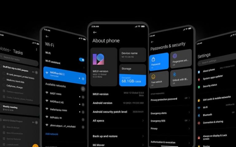 Вот какие смартфоны Xiaomi получат MIUI 12