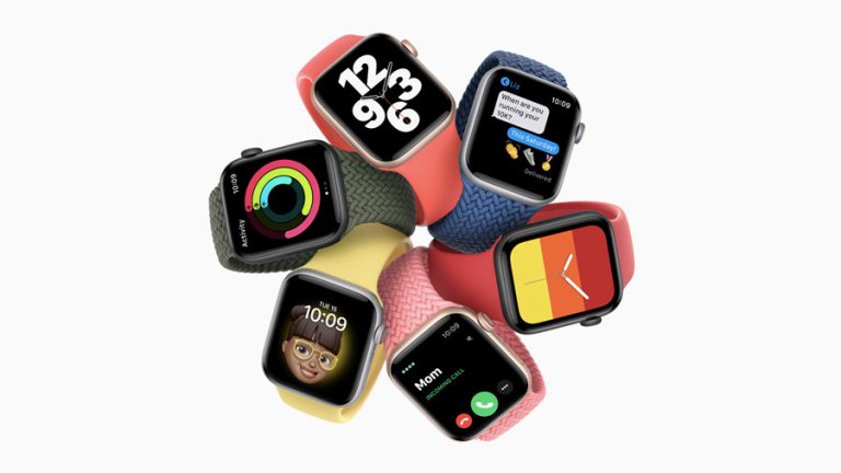 Представлены доступные Apple Watch SE