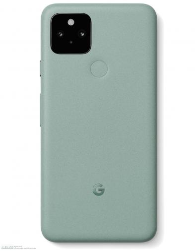 Google Pixel 5 Official Press Renders In Black And Green Colors 243
