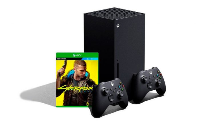 Xbox Series X с Cyberpunk 2077