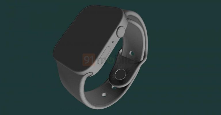 Первые CAD-рендеры Apple Watch Series 7 попали в Сеть