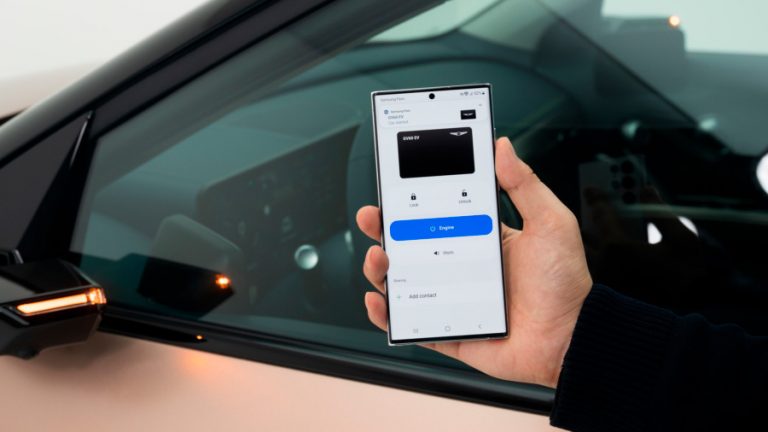 GV60 Genesis будет открываться при помощи смартфонов Samsung Galaxy