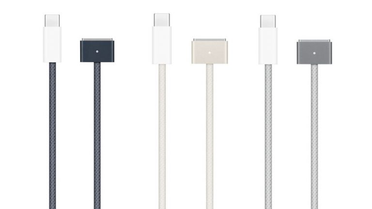 Цветные кабели от MacBook Air на M2 будут продаваться за $49