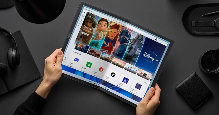 ASUS выпустила ноутбук Zenbook 17 Fold OLED с гибким экраном