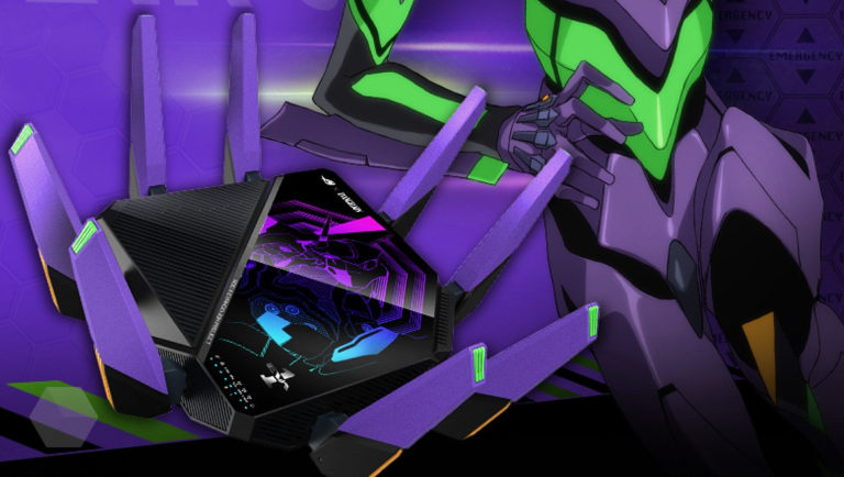 Asus выпустила лимитированный маршрутизатор ROG Rapture GT-AX11000 Pro в стиле аниме «Евангелион»