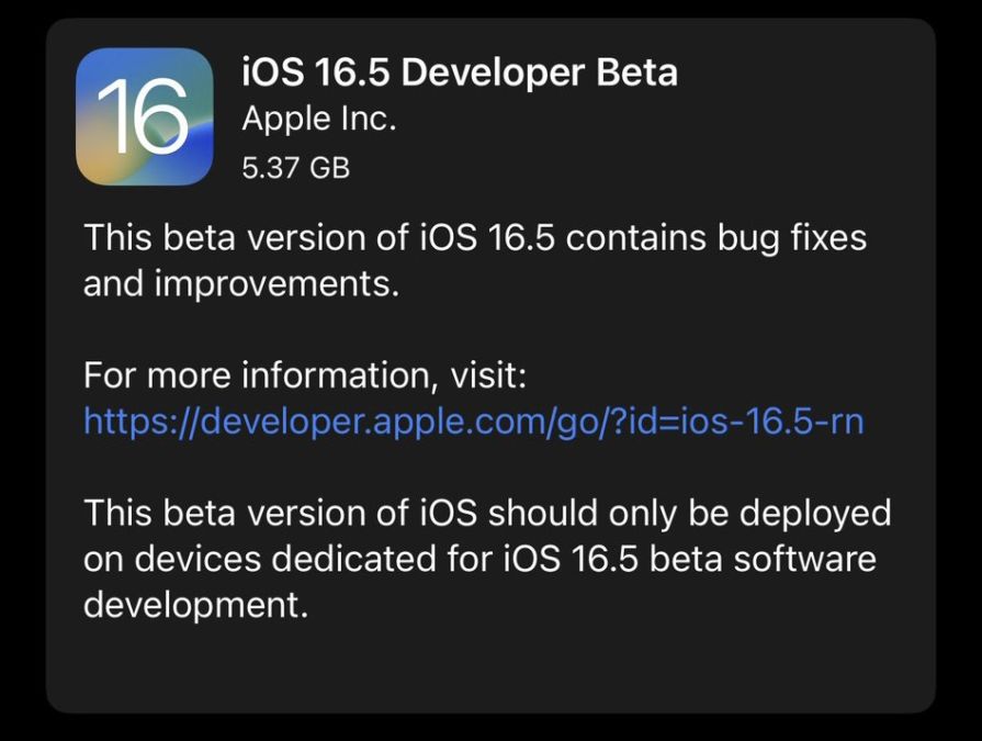 iOS 16.4 beta 1