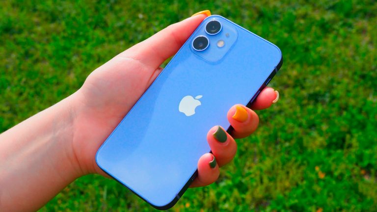 iphone 12 mini в фиолетовом цвете