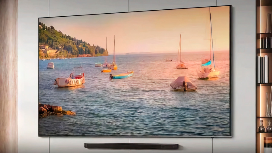 Телевизор Samsung на 98-дюймов модель q80z