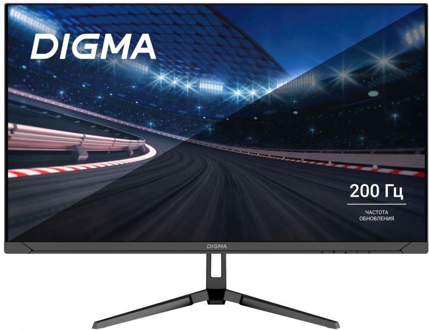 DIGMA выпустил бюджетный игровой монитор Overdrive 24P410F с поддержкой 200 Гц