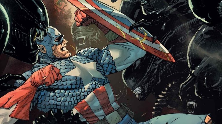Marvel анонсировала лимитированную серию комиксов «Чужой против Капитана Америки»