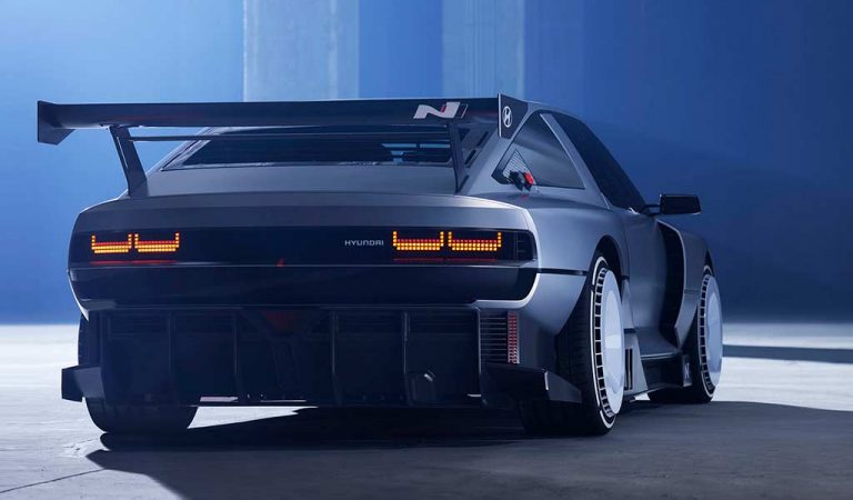 Hyundai запустит в производство водородный суперкар N Vision 74