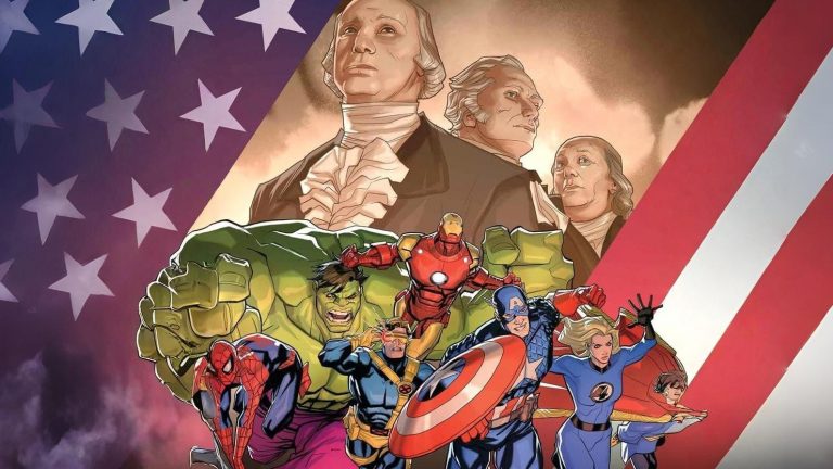Marvel отправляет супергероев в 1776 год, чтобы помочь основать США