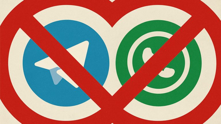 В России ограничили регистрацию пользователей в Telegram и WhatsApp