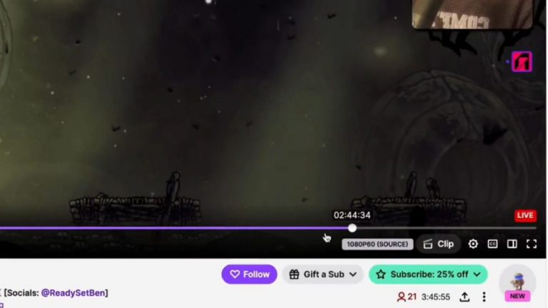 В Twitch появилась перемотка прямых трансляций