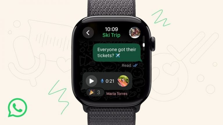 Вышло приложение WhatsApp для Apple Watch