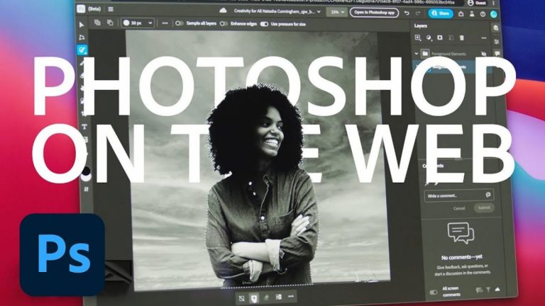 Adobe открыла бесплатный доступ к Photoshop Web