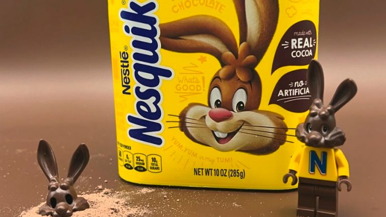 В старой банке Nesquik нашли коллекционную фигурку LEGO за сотни долларов