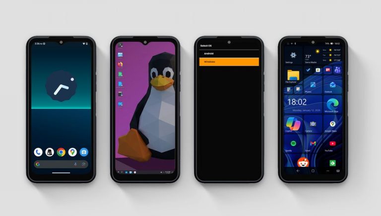 Портативный Windows в кармане: показан смартфон NexPhone, который заменяет ПК