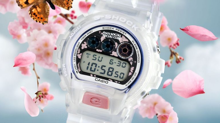 Casio выпустила прозрачные G-Shock в коллаборации с Anti Social Social Club