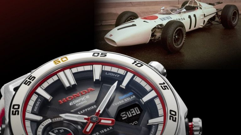 Casio выпустит спецверсию часов Edifice к 60-летию первой победы Honda в «Формуле-1»