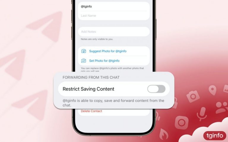 В Telegram для iPhone появится контроль над копированием переписки