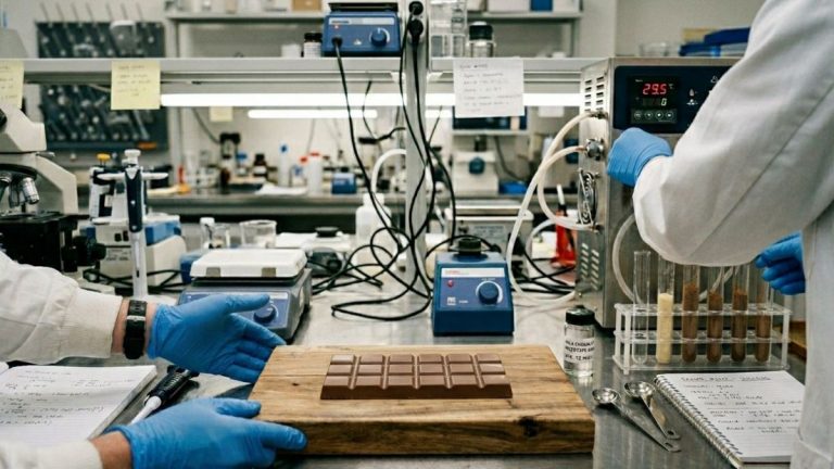 Ученые «вырастили» в пробирке молочный шоколад