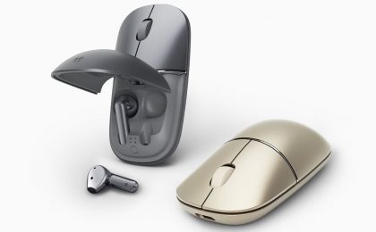 HONOR выпустила мышку со встроенными наушниками MouseBuds Pro