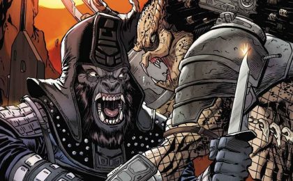 Marvel выпустит комикс-кроссовер «Хищник против Планеты обезьян»