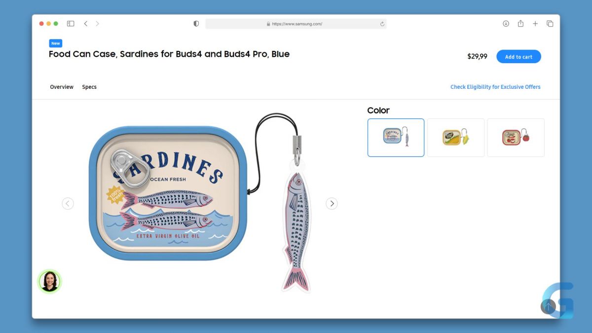 Samsung выпустила чехлы в виде консервных банок для Galaxy Buds 4