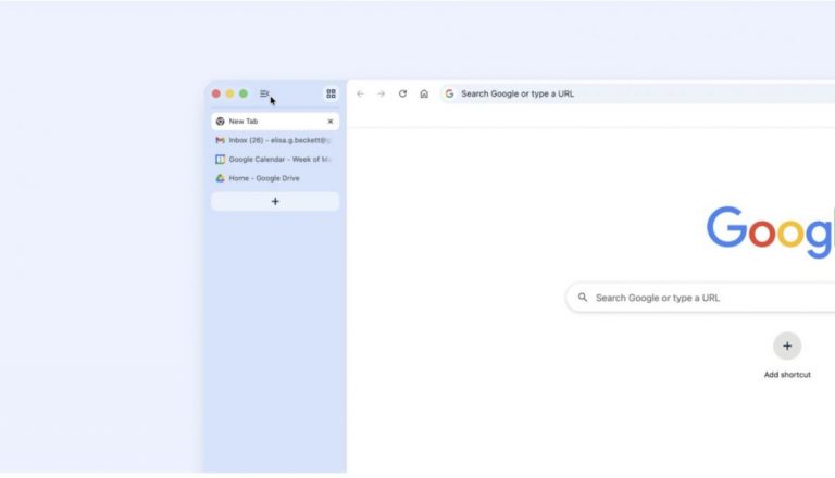 Google обновила Chrome и добавила вертикальные вкладки