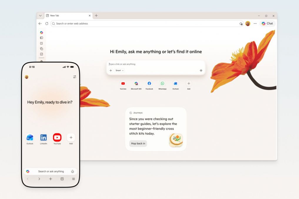 Браузер Edge получил большое обновление Copilot с анализом вкладок и ИИ