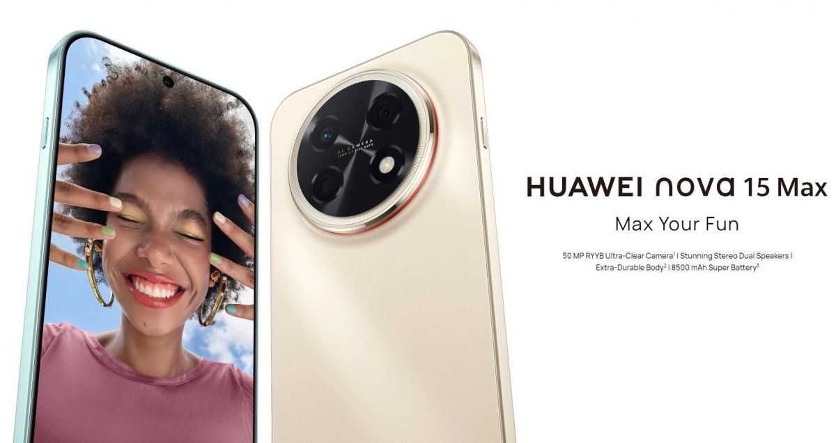 Представлен Huawei Nova 15 Max — китайский бюджетник за оверпрайс