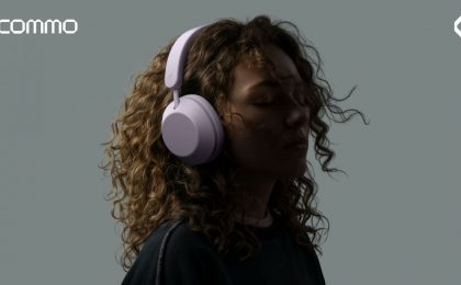 Вышли полноразмерные наушники Commo Etude с автономностью до 120 часов и регулируемым шумоподавлением