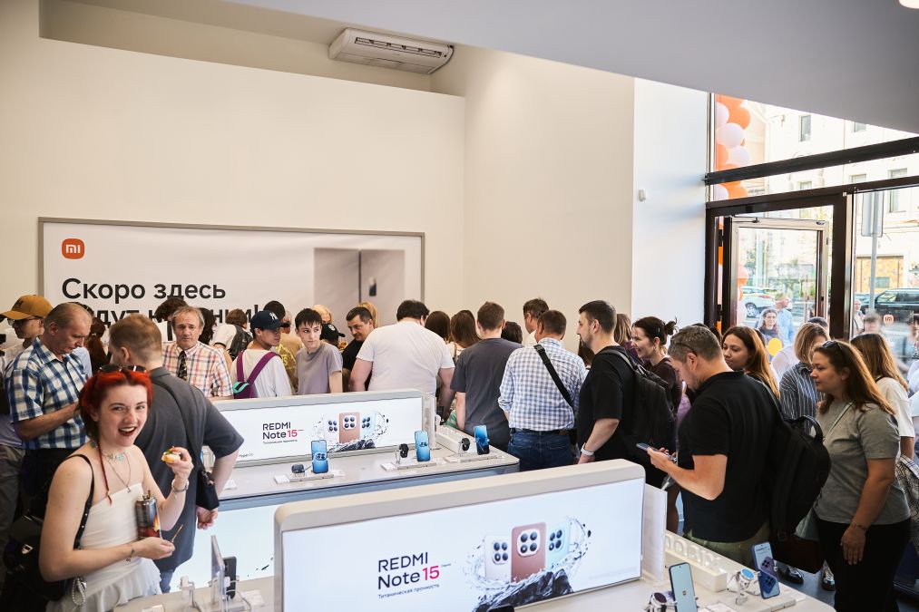 Xiaomi открыла в Москве флагманский двухэтажный магазин